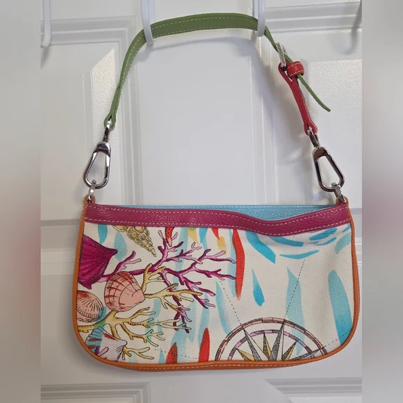 Longchamp Limited Edition Treasure Island Print Bag - Picture 2 of 3